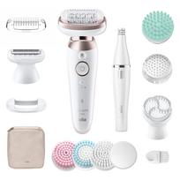 Braun Silk epil 9 Flex SkinSpa, baltas - Epiliatorius