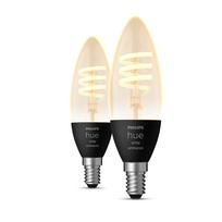 Philips Hue White Ambiance, E14, kaitrinės, baltos, 2 vnt. - Išmaniosios lemputės