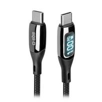 Laidas SBS USB-C - USB-C, 1m Prekė - TECABLETCCLED100WK