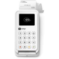 Kortelių skaitytuvas su kvitų spausdintuvu SumUp 3G Payment Kit, baltas    Prekė-900605801