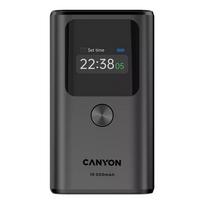 Canyon OnPower 130, 10000 mAh, tamsiai pilka - Išorinė baterija