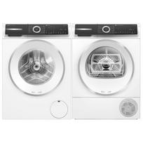 Bosch, Series 6, 10 kg + 9 kg - Skalbimo mašina + Džiovyklė