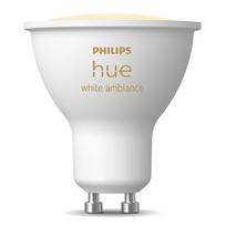Philips Hue White Ambiance, GU10, balta - Išmanioji lemputė