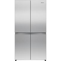 Hisense, Total No Frost, 647 L, aukštis 179 cm, pilkas - SBS Šaldytuvas