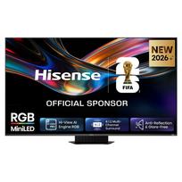 Hisense UR9S, 85'', 4K UHD, RGB Mini LED, juodas - Televizorius