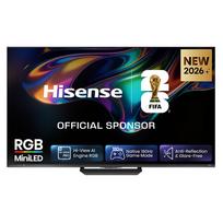 Hisense UR8S, 55'', 4K UHD, RGB Mini LED, juodas - Televizorius