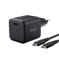 Trust Maxo Ultra-small 65W USB-C GaN Charger, juodas - Įkroviklis