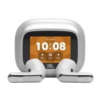 JBL Live Flex 4, sidabro spalvos - Belaidės ausinės