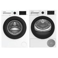 Whirlpool, 9 kg + 9 kg - Skalbimo mašina + džiovyklė
