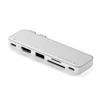 Satechi USB-C Snap Hub, MacBook Neo, sidabro spalvos - Adapteris