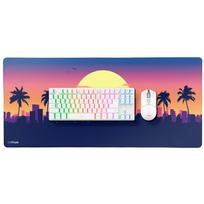 Trust GXT 882 3-in-1 Miami, TKL, US, XXL pelės kilimėlis, baltas - Belaidė klaviatūra, pelė ir kilimėlis