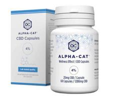 Alpha-CAT CBD kapsulės – 1200 mg CBD, 60 × 20 mg