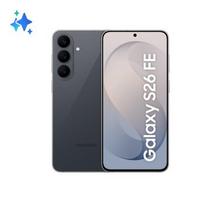 Samsung Galaxy S26 FE 5G 8/128GB išmanusis telefonas | (6.7") | Dviguba SIM jungtis | Android v17 | USB-C | 4900 mAh | Grafito spalvos