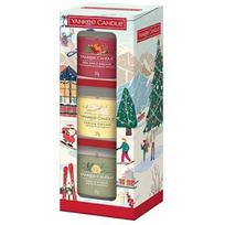 Yankee Candle Holiday Party Votive Candel Set aromatinių žvakių rinkinys, 3 x 37 g