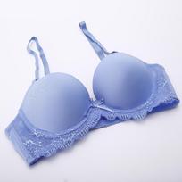 Moteriškos Seksualios Liemenėlės Didelio dydžio nėriniai Apyrankės Merginoms Madinga Liemenėlė Push Up Liemenėlė Moteriška apatinis trikotažas Liemenėlė 42A dangaus mėlyna spalva
