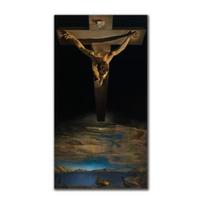 Salvadoro Dali drobės tapyba Christ Giclee Plakatai ir spaudiniai Sienų paveikslas gyvenamajam kambariui Namų sienų apdailai Cuadros 70x140cm Unframed