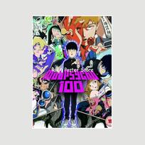 Japonijos anime Mob Psycho 100 plakatai ir spaudiniai baltai padengtas popierius Komiksas tapyba Sienų meno dekoras Namų darbo kambario apdaila 42x30cm purple