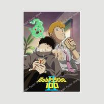 Japonijos anime Mob Psycho 100 plakatai ir spaudiniai baltai padengtas popierius Komiksas tapyba Sienų meno dekoras Namų darbo kambario apdaila 42x30cm