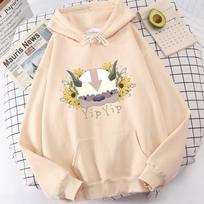 Harajuku Anime Avataras Paskutinis Oro Valdytojas Hoodies Megztinis Vyrai Moterys Mada Animacinis Appa Spaudinys Žieminis Laisvas Vyriškas Hoody XS chaki