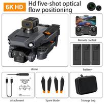 2025 Naujas P8 Pro GPS Dronas 8K 5G Bešepetėlis Variklis Profesionalus Kliūčių Vengimas Bešepetėlis Variklis Orinės Fotografijos Orlaivis Dovanos Žaislai Black6KBag3B