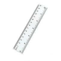 20/30/40/50 cm Tiesi liniuotė Kūrybinga skaidri kieta plastikinė liniuotė Studentų reikmenys Mokykliniai reikmenys Biuro priedai 15cm white