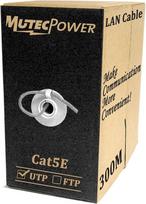 Mutecpower Cat5e vidaus ethernet Rj45 300m Cca interneto maršrutizatoriaus tinklo pataisos laidas Lan kabelis 1000ft