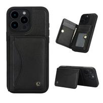 Piniginės dėklas su kortelių laikikliu telefonui IPhone 16 Pro Max 15 14 Plus 13 12 11 XS XR 7 8, atsparus smūgiams, apsauginis laikiklis For iPhone 13