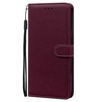 S21FE S21 FE S 21 FE Dėklas Samsung Galaxy S21 Plus Ultra Odinis Piniginės Atverčiamas Dėklas Samsung Galaxy S21FE S21+ Ultra Viršelis Samsung S21 vyno raudonos spalvos