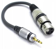 Adapter Xlr Moteriškas - Mini Jack 3.5 Trs Vitalco