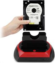 Dokų stotelė kietiesiems diskams Usb 2.0, Sata/ide, 2.5"/3.5"