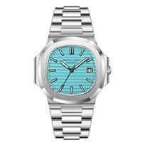 Specht & Söhne Mechaninis vyriškas laikrodis 5711 Laikrodžiai Miyota 8215 Sportiniai laikrodžiai Relogio Masculino 40MM-Versions blue
