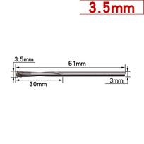 Gręžimas Grąžtas Geležis Metalas Plastikas Aliuminio Lydinys 3.5mm