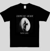 2025 Depeche Mode Roko Marškinėliai Trumpomis Rankovėmis Rožiniai Vyriški ir Moteriški Marškinėliai Punk Amerikietiško Hip Hop Medvilniniai Marškinėliai Aukštos Kokybės Marškinėlis L gray