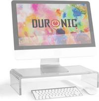 Monitoriaus laikiklis Duronic Dm053 Monitoriaus stovas, stalo organizeris, akrilo lentyna