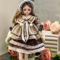 1/6 SD 30cm Bjd Lėlė su Drabužiais Ilgais Plaukais Aukštakulniais Princesės Pasipuošimui BJD Lėlės Elegantiškos Patrauklios Akys