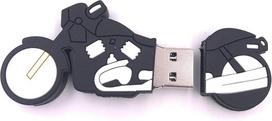 USB laikmena H Customs Motorcycle Bike juodos spalvos usb atmintinė 8gb 16gb 32gb 64gb 2.0/3.0 8gb