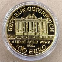 2024 2022 2021Austriška proginė moneta, Vienos filharmonijos orkestras, auksinės ir sidabrinės monetos, ES proginis medalis, Kalėdinė dovana, Kalėdų dovanėlės į kojinę