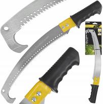 John Gardener pjūklas G72090, 320 mm, SK5 plienas, 55–60 HRC, ergonomiška rankena, išlenktas su kabliu