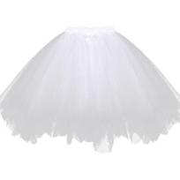 Korseto ir sijono komplektas moterims Gėlėtas Bustier Korseto Topas ir Tiulio Sijono Komplektas Seksualus Neriama Babydoll Kostiumas Viktorietiško Vintage Stiliaus Cosplay vakarėliui white