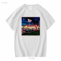 „In N Out Burger Las Vegas 2 Palm Trees“ klasikiniai automobiliai balti marškinėliai, S dydžio, vintažiniai, skalbti, tamprūs, laisvalaikio, unisex stiliaus. L black