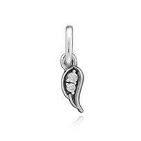 Pandora Charm ME Dangle Sparkling Angel Wings 793041C01 793041C01 white