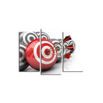 Trijų dalių reprodukcija Taikiniai ir strėlės