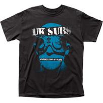UK Subs Kito tipo bliuzas Vyriški marškinėliai Rokenrolas Klasikinės grupės marškinėliai Juodi 3XL black