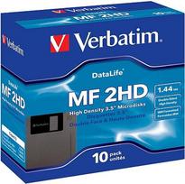 USB laikmena Verbatim Oem Mf 2hd 1.44mb disketės, pakuotėje 10 vnt., disketė