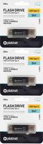 USB laikmena Platinet C-depo 2 viename Usb atmintinė, 64Gb, Usb 3.0, juoda, 3 vnt.