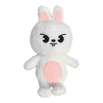 SKZ tematikos pliušinė lėlė Minkštas apkabinamas minkštas žaislas 50cm Dekoratyvinė kolekcinė pliušinė lėlė Namų sofos stalo dekoras Rabbit white