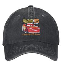 Žaibas Makvynas Beisbolo Kepuraitė Animacinis Raudonas Automobilis Madinga Moterims Unisex Trucker Kepuraitė Apsauga Nuo Saulės Kpop Roko Beisbolo Kepuraitės Dovana One Size gray