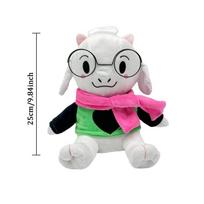 TreasuringU Deltarune Ralsei pliušinis žaislas Kawaii minkštas lėlė Keičiami drabužiai Gimtadienio dovana
