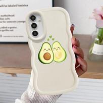 Žalias Avokado dėklas, skirtas Samsung Galaxy A14 A21s A16 A15 A13 A11 A52 A12, Minkštas telefono dėklas A04 A22 A03 A06 A05 A33 A53 A23 Galaxy A73 5G