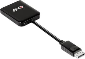 Club 3d Multi Stream Transport (mst) šakotuvas Displayport™ 1.4 į Displayport™ dvigubą monitorių 4k60hz